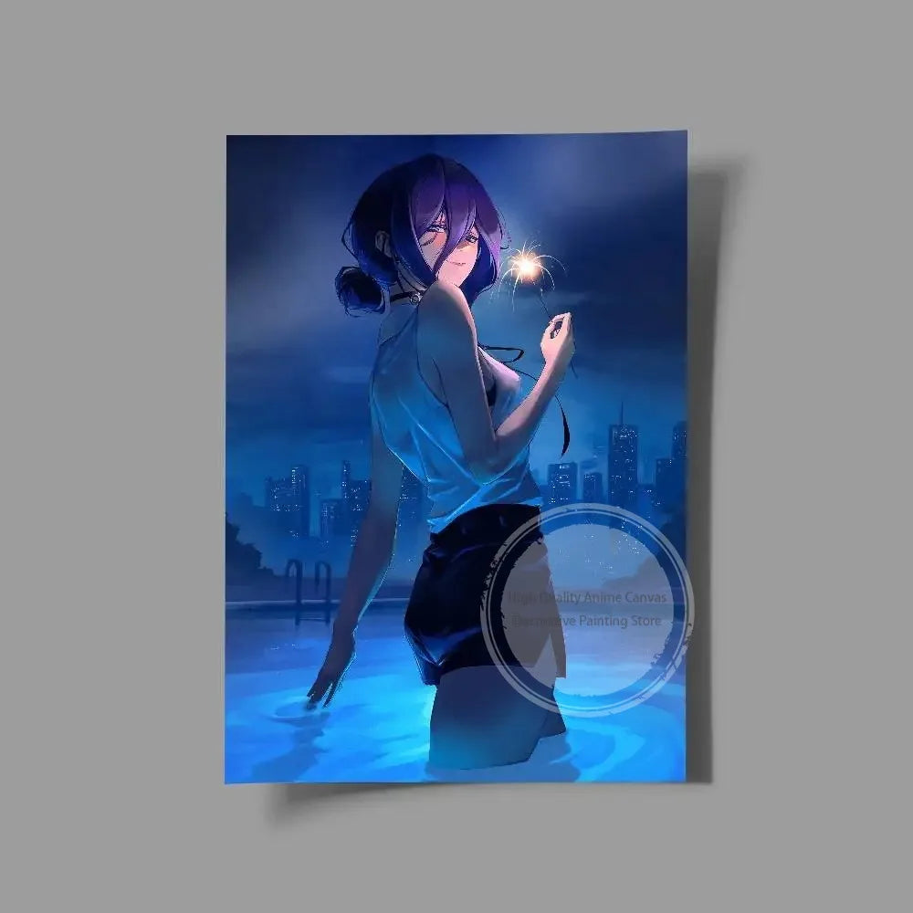 Chainsaw Man Reze Arc Wall Art Print