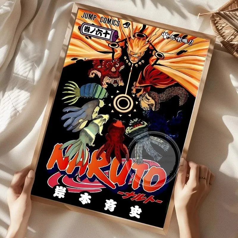Naruto “Hot Blood Ninja” Magazine Cover Poster