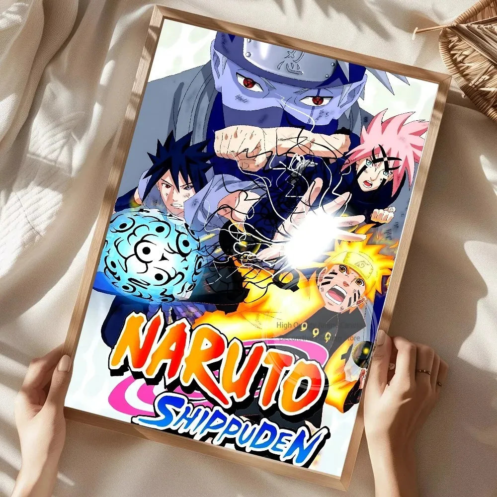 Naruto “Hot Blood Ninja” Magazine Cover Poster