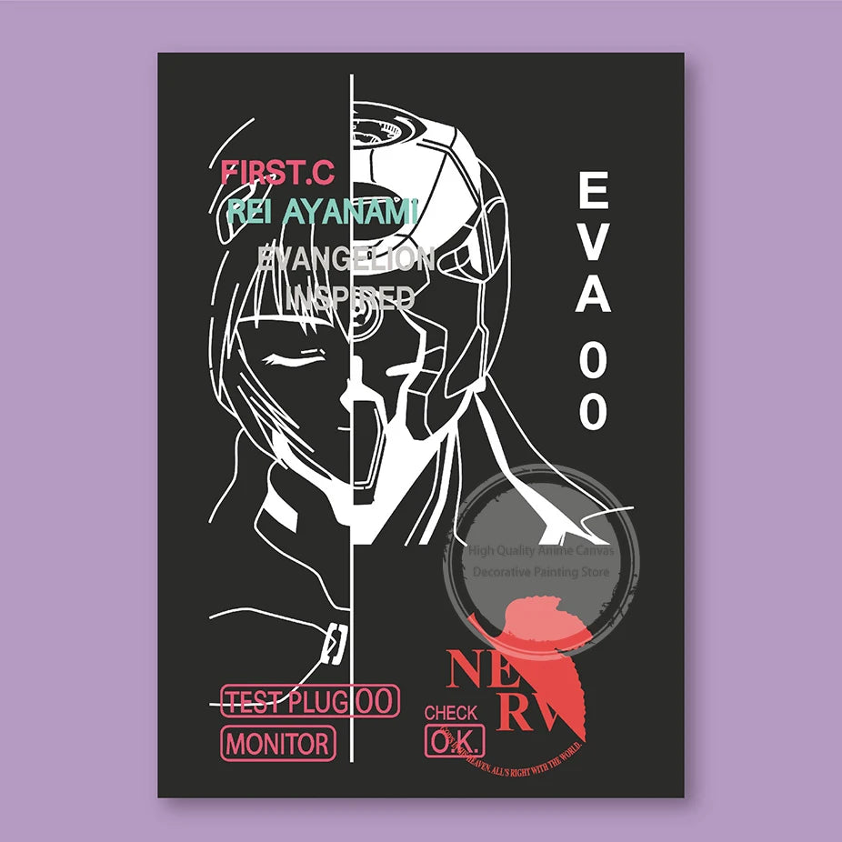 Neon Genesis Evangelion EVA Poster