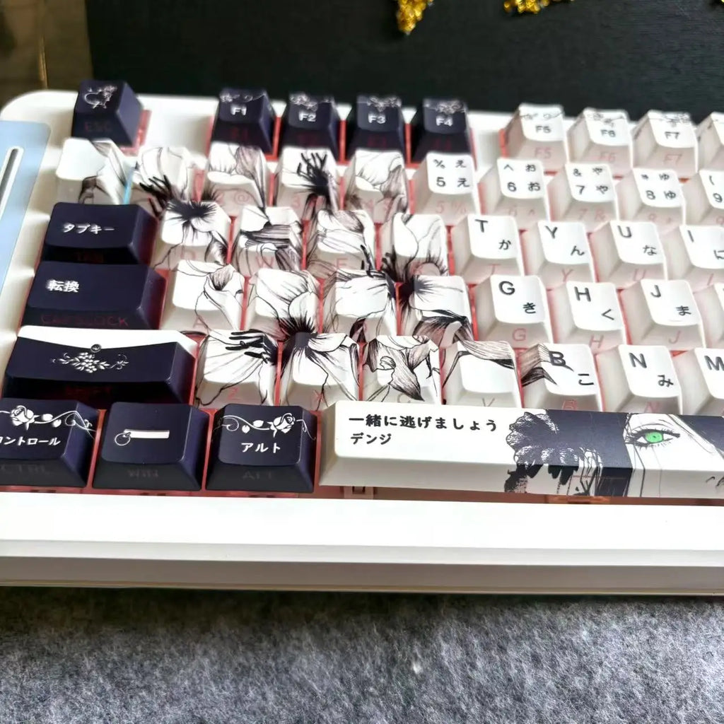 Reze Anime PBT Keycaps