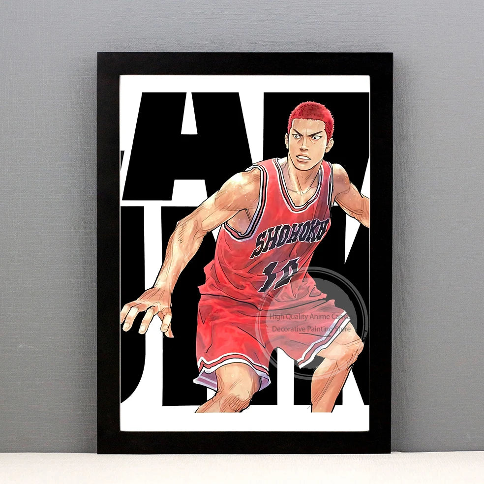 Slam Dunk Manga Art Poster