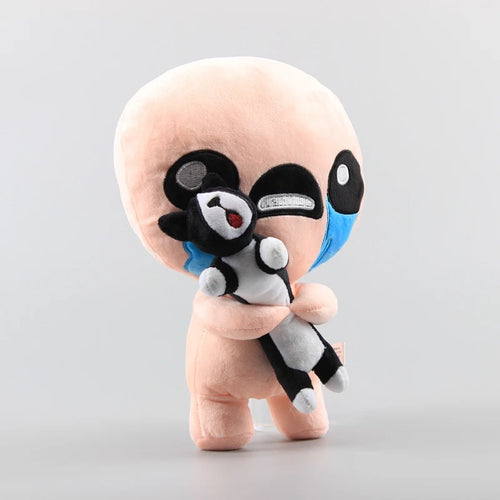 30cm The Binding of Isaac Plush – Isaac with Black Cat