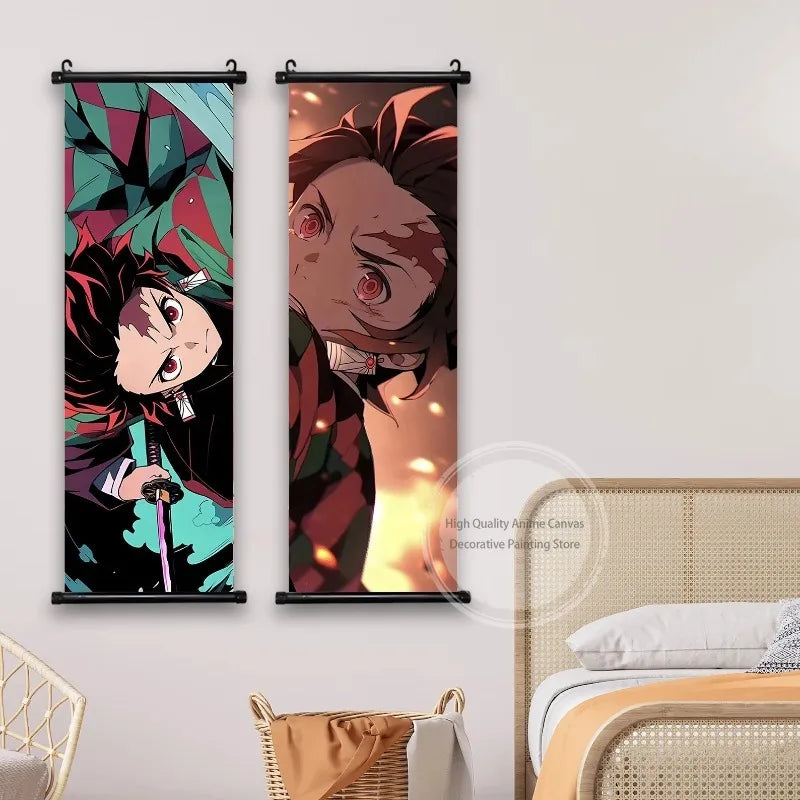 Demon Slayer Tanjiro Canvas Wall Art