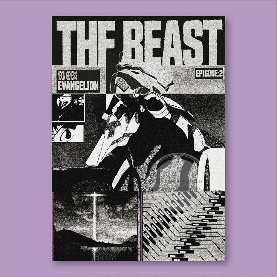 Neon Genesis Evangelion EVA Poster