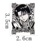 Captain Levi Enamel Pin