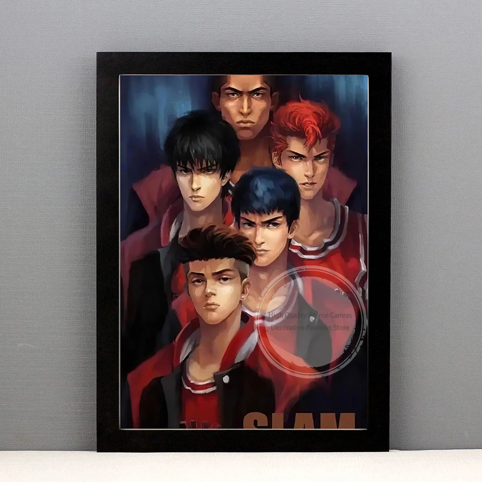 Slam Dunk Manga Art Poster
