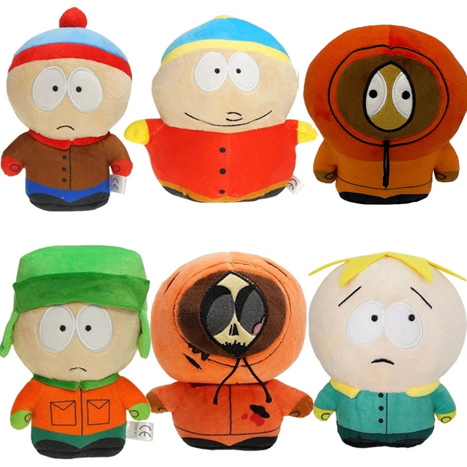 20cm South Park Plush – Stan, Kyle, Kenny & Cartman Doll