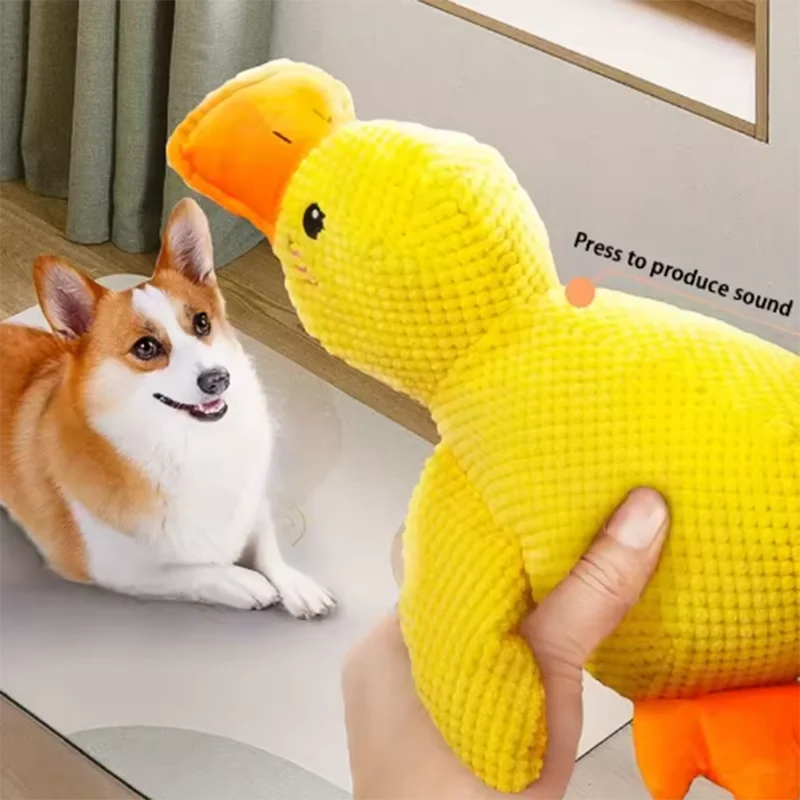 Interactive Duck Dog Plush Toy