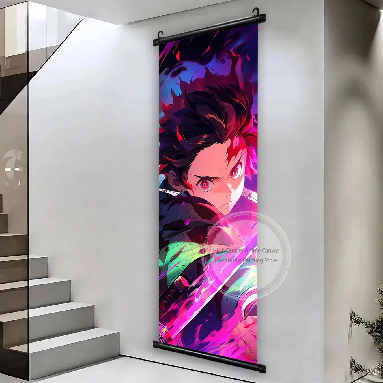 Demon Slayer Tanjiro Canvas Wall Art