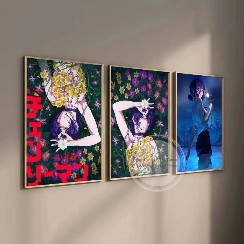 Chainsaw Man Reze Arc Wall Art Print