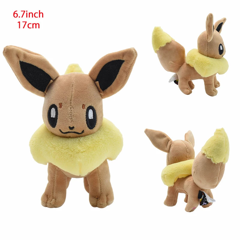 Eevee Evolution Plush – Umbreon, Vaporeon & More