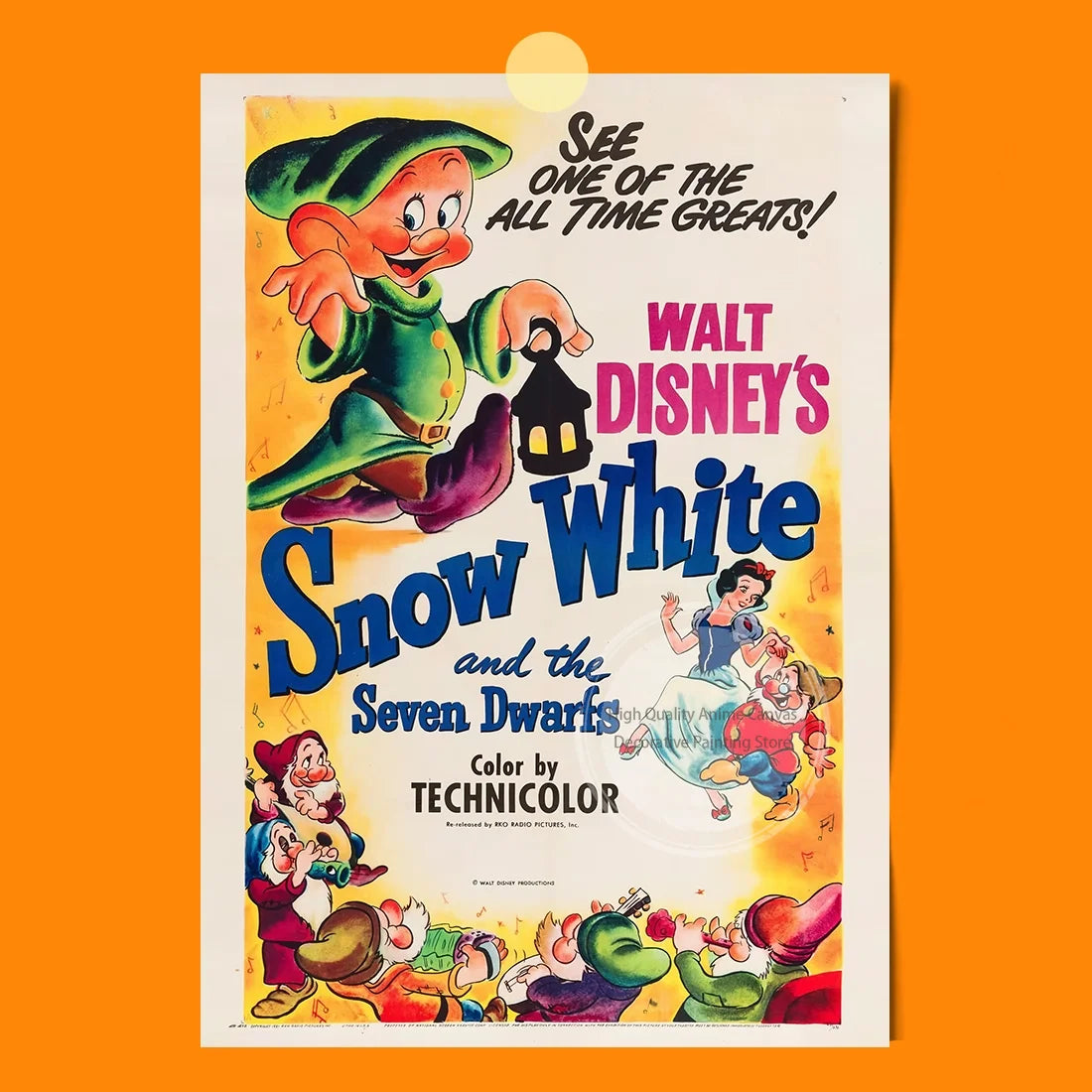 Vintage Cartoon Poster