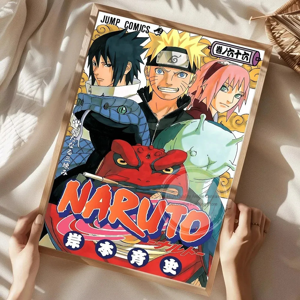 Naruto “Hot Blood Ninja” Magazine Cover Poster