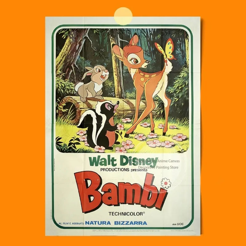 Vintage Cartoon Poster