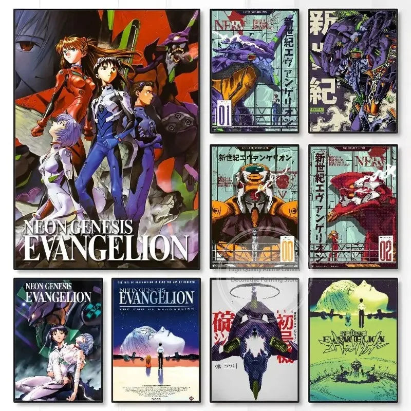 Neon Genesis Evangelion Canvas Poster