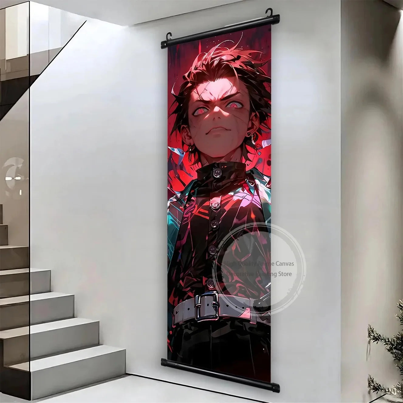 Demon Slayer Tanjiro Canvas Wall Art