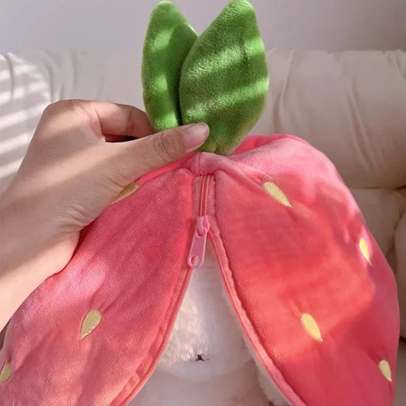 Strawberry & Carrot Bunny Plush