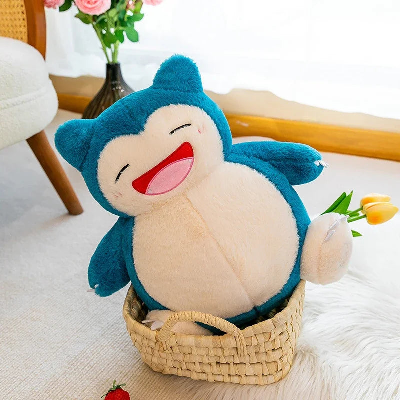 35cm Pokémon Snorlax Plush – Soft Stuffed Doll