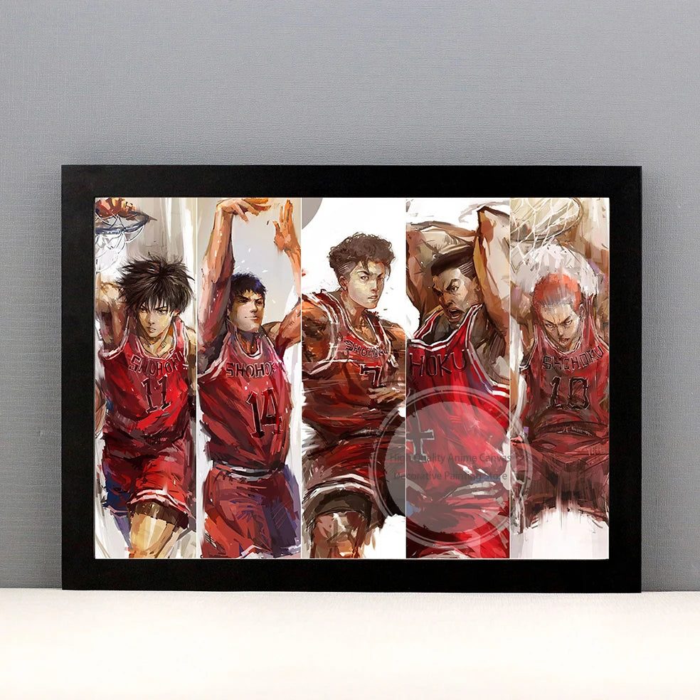 Slam Dunk Manga Art Poster