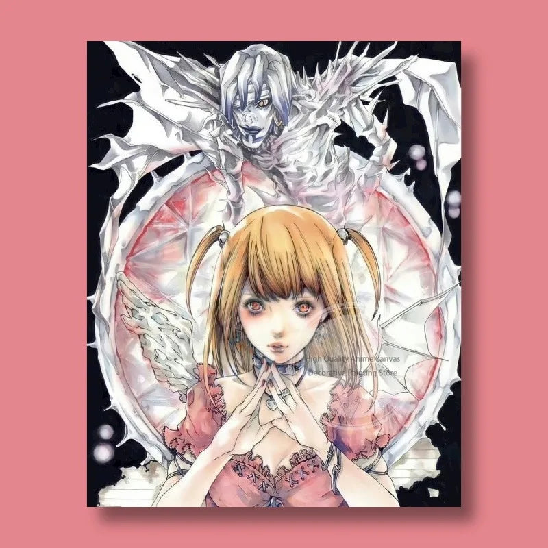 Death Note Light Yagami & L Anime Poster