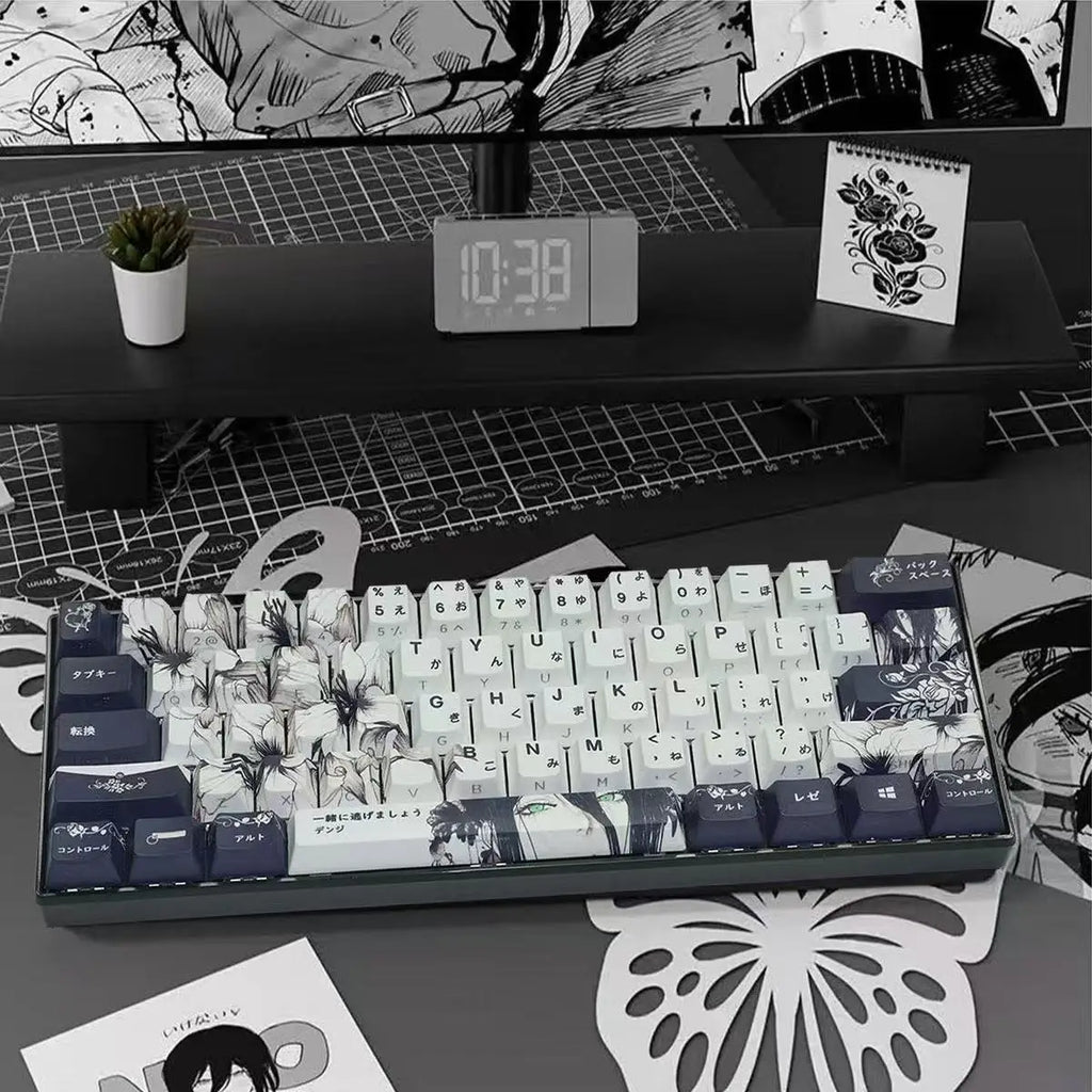 Reze Anime PBT Keycaps