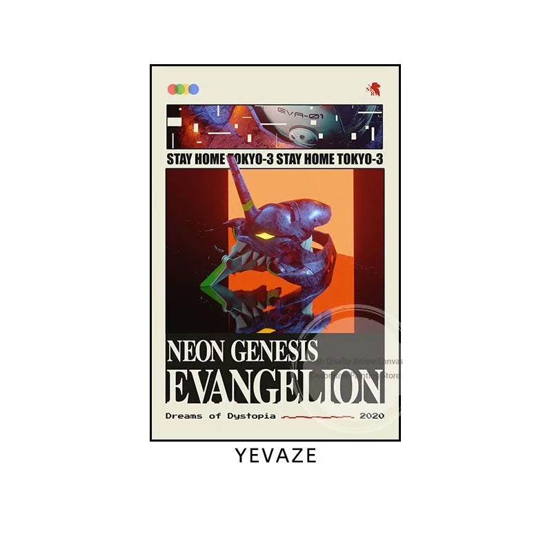 Evangelion EVA Unit Poster