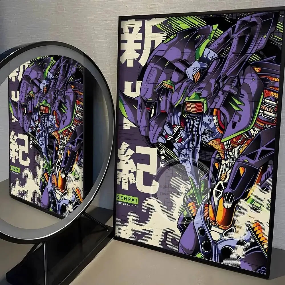 Neon Genesis Evangelion Canvas Poster