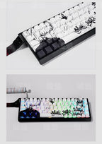 Kaneki Ken Translucent PBT Keycaps – 130 Keys Cherry Profile (MX)