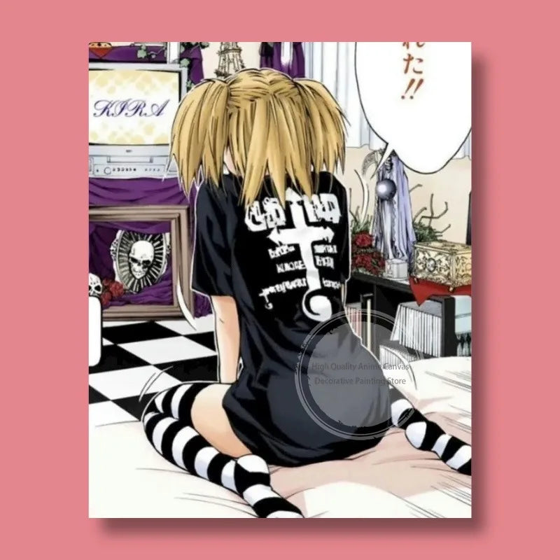 Death Note Light Yagami & L Anime Poster