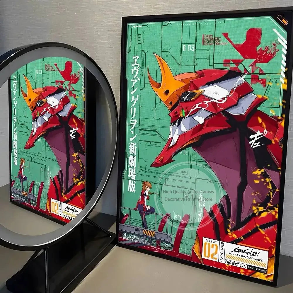 Neon Genesis Evangelion Canvas Poster