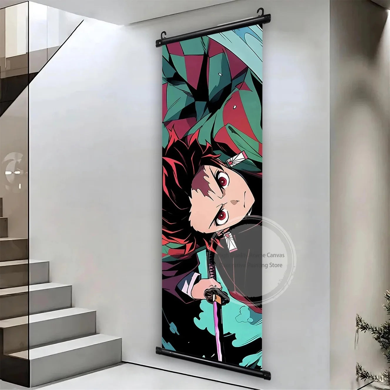 Demon Slayer Tanjiro Canvas Wall Art