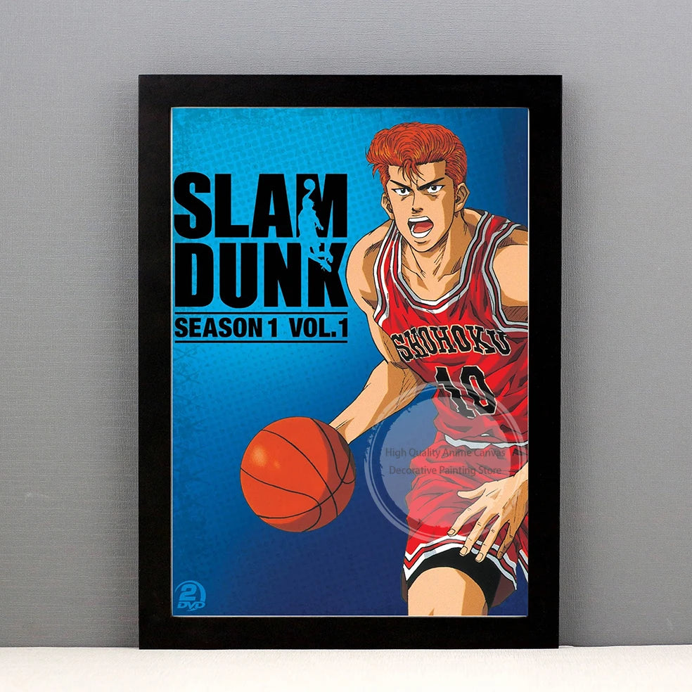 Slam Dunk Manga Art Poster