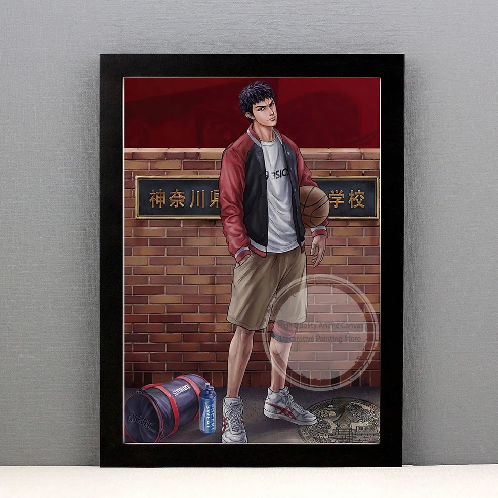Slam Dunk Manga Art Poster