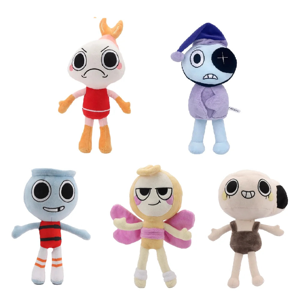 Anime Character Plush Pillow – Decorative Sofa Cushion