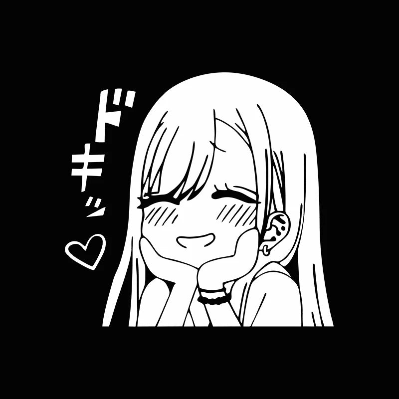Cute Anime Die-cut Vinyl Sticker