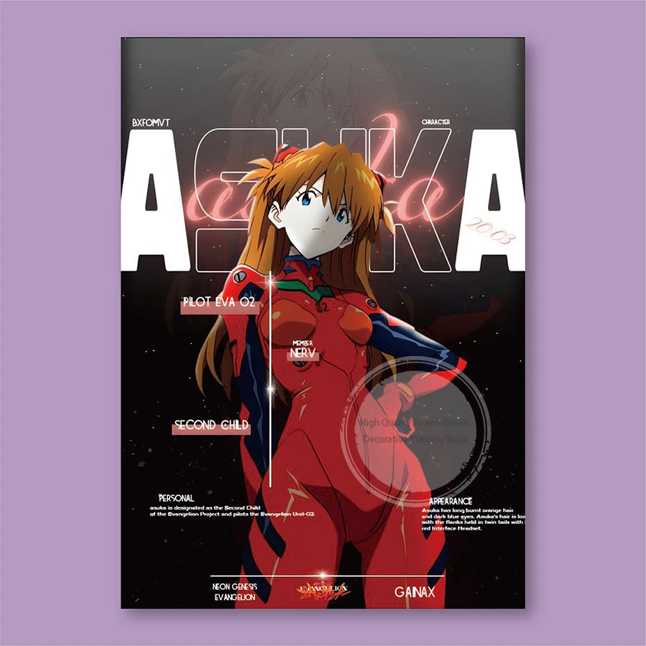 Neon Genesis Evangelion EVA Poster