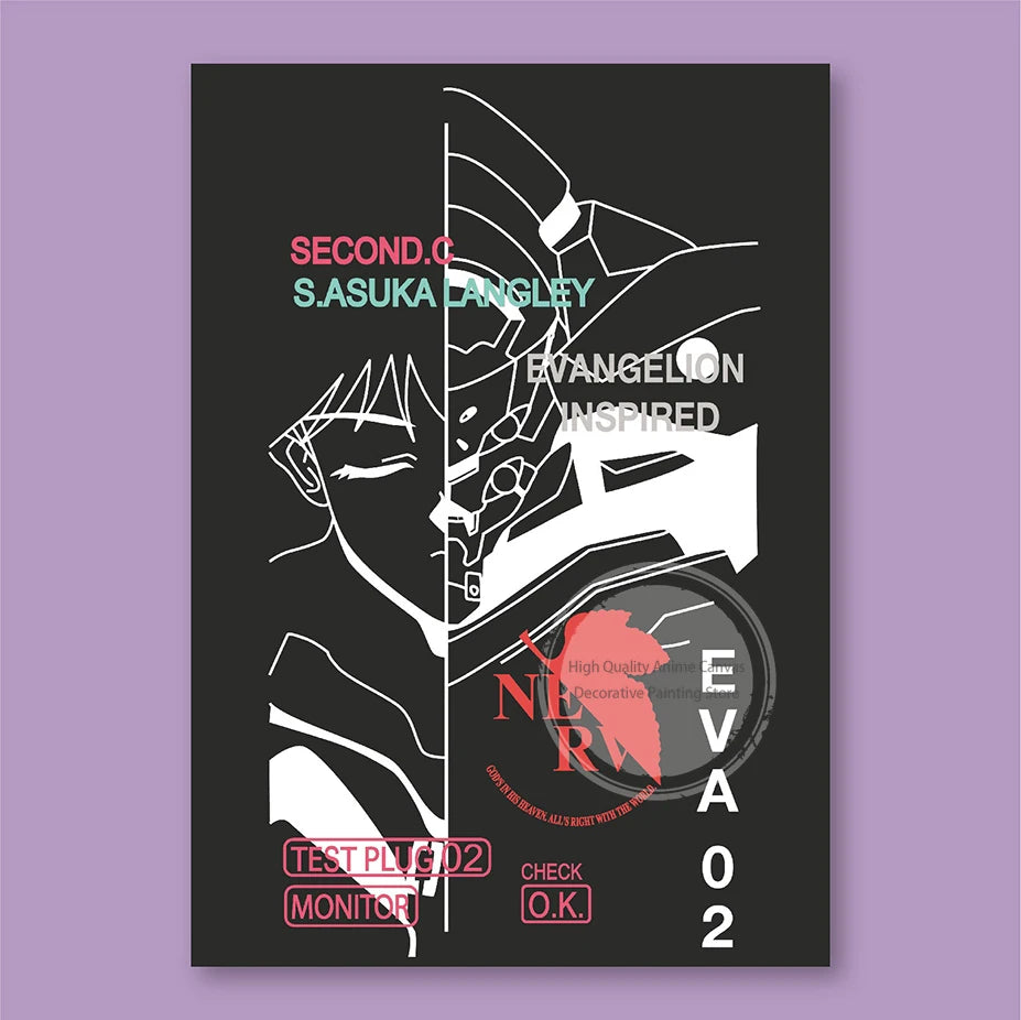 Neon Genesis Evangelion EVA Poster