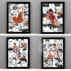 Slam Dunk Manga Art Poster