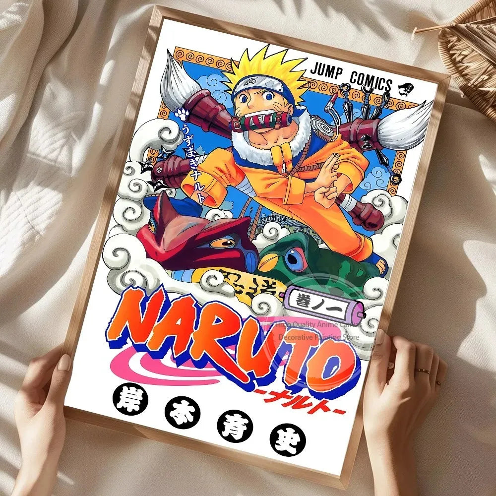 Naruto “Hot Blood Ninja” Magazine Cover Poster
