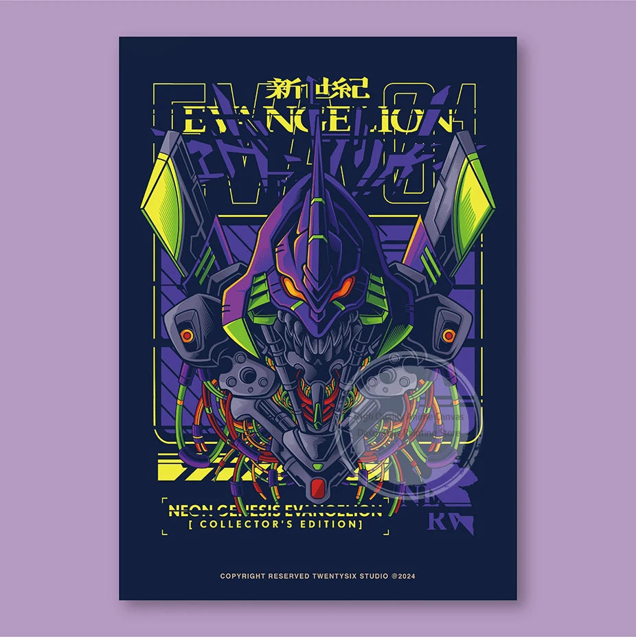 Neon Genesis Evangelion EVA Poster