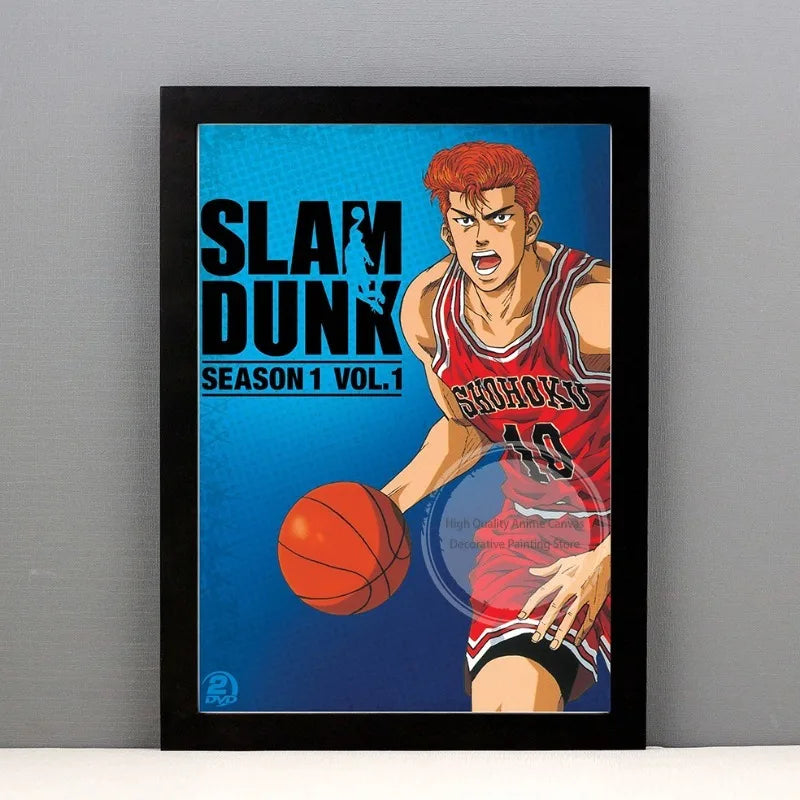 Slam Dunk Manga Art Poster