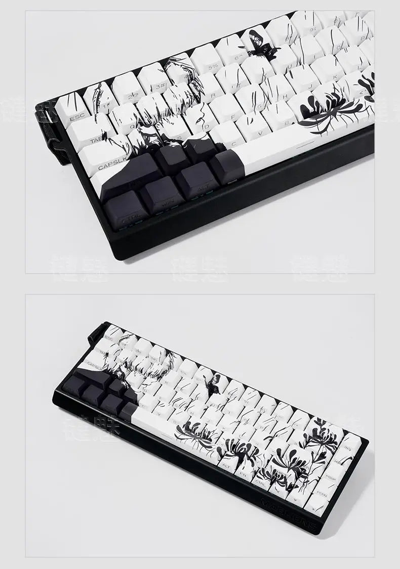 Kaneki Ken Translucent PBT Keycaps – 130 Keys Cherry Profile (MX)