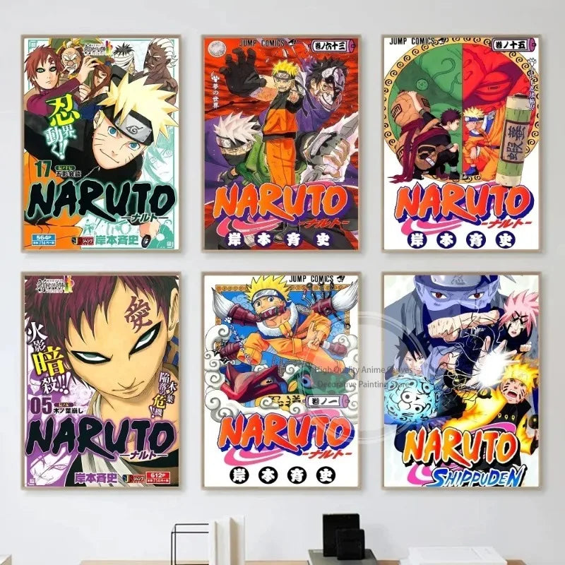 Naruto “Hot Blood Ninja” Magazine Cover Poster