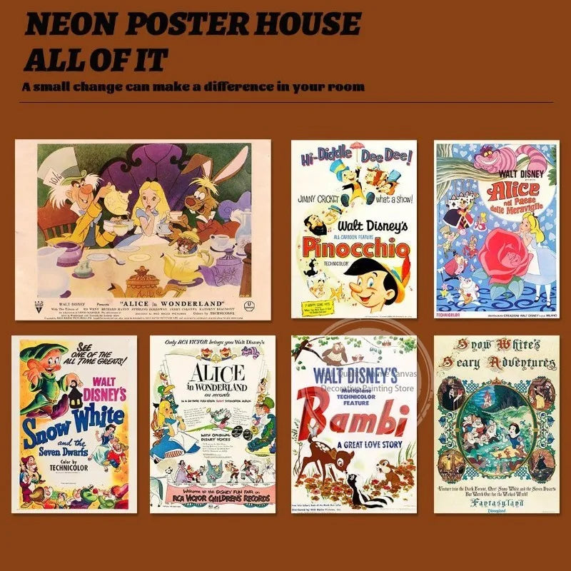 Vintage Cartoon Poster