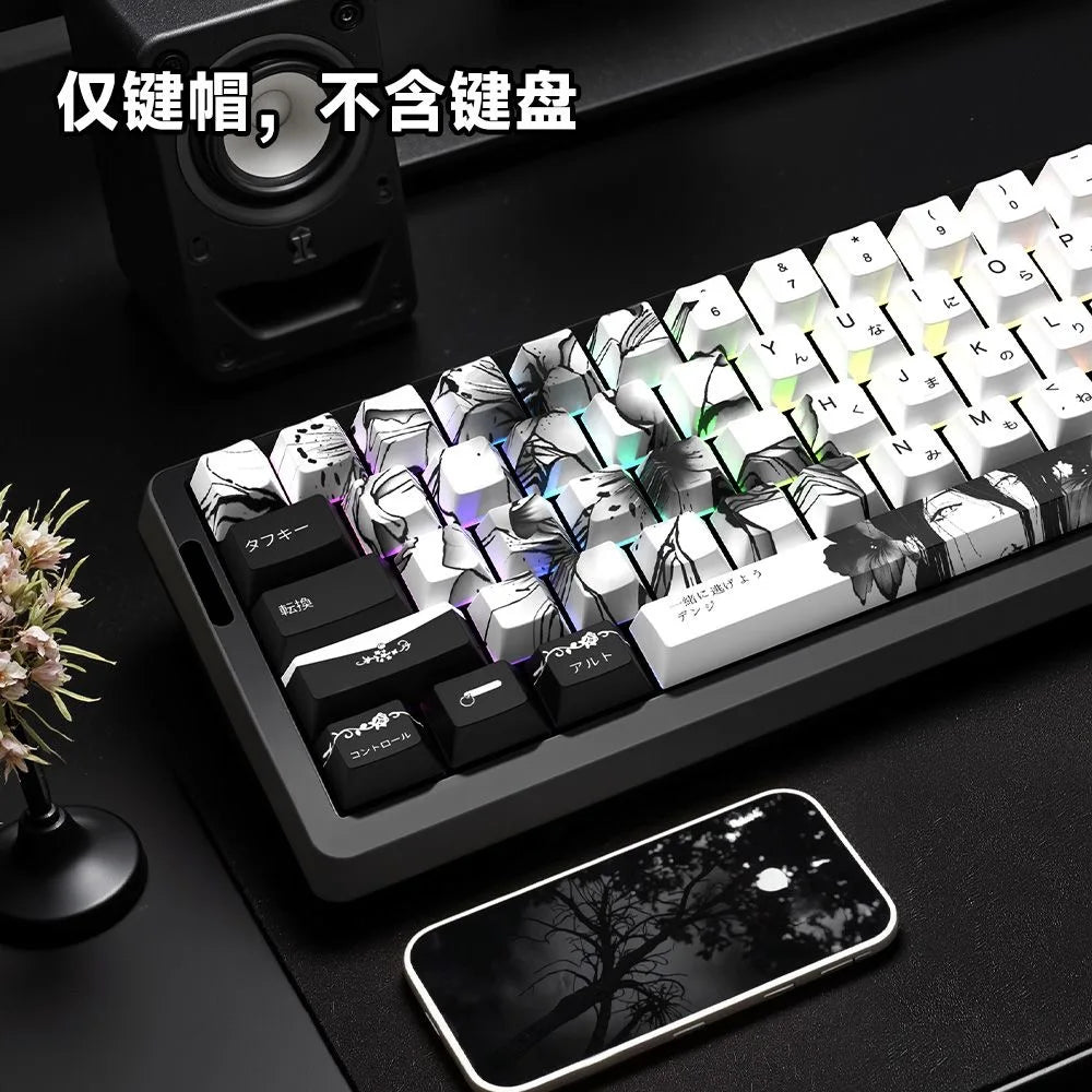 Reze Anime PBT Keycaps