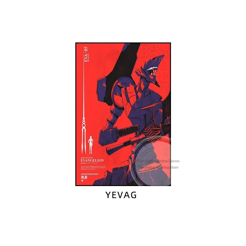 Evangelion EVA Unit Poster
