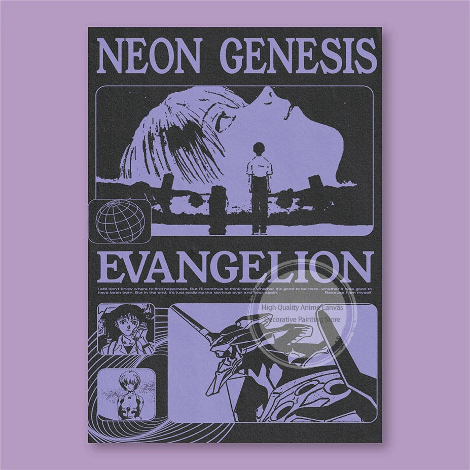 Neon Genesis Evangelion EVA Poster