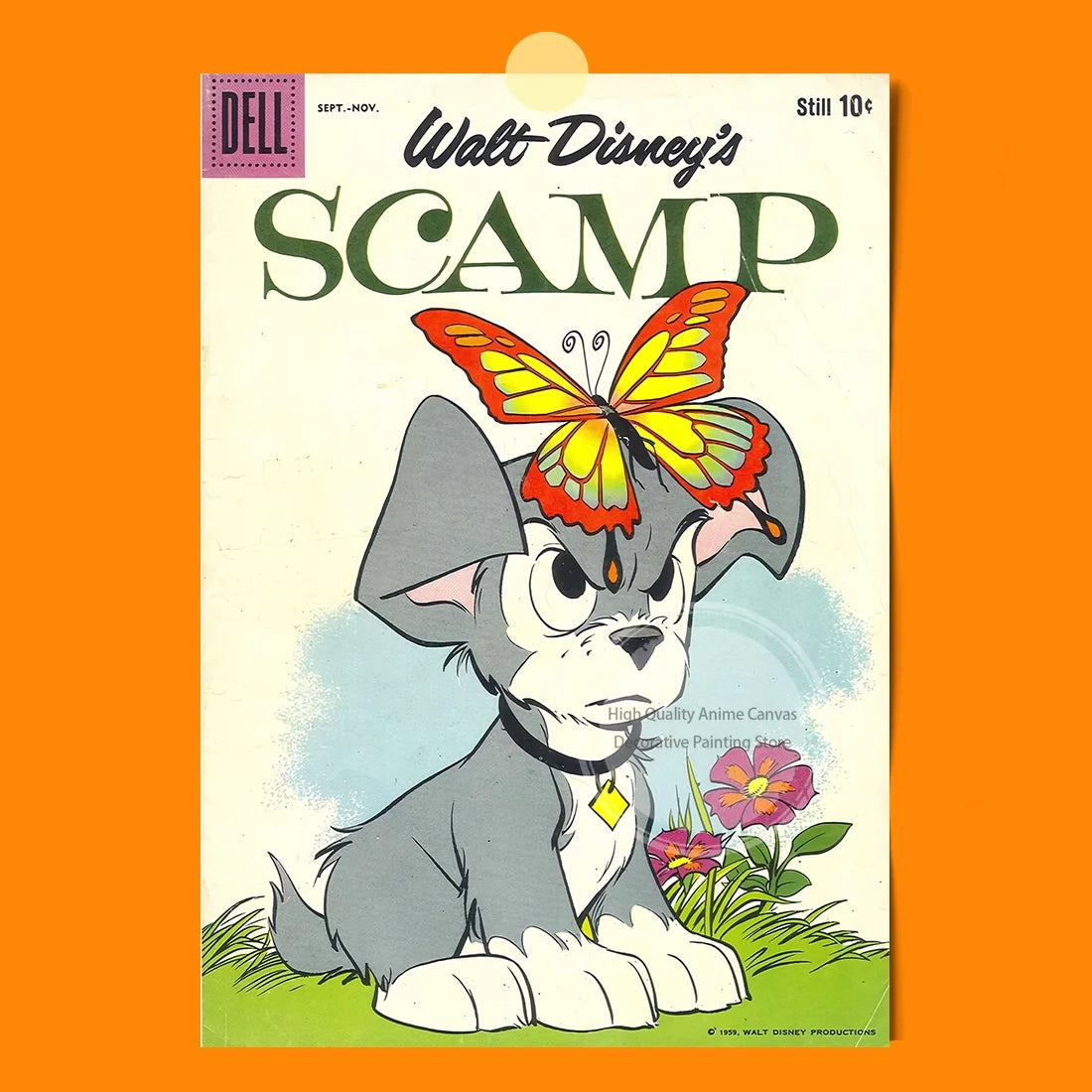 Vintage Cartoon Poster