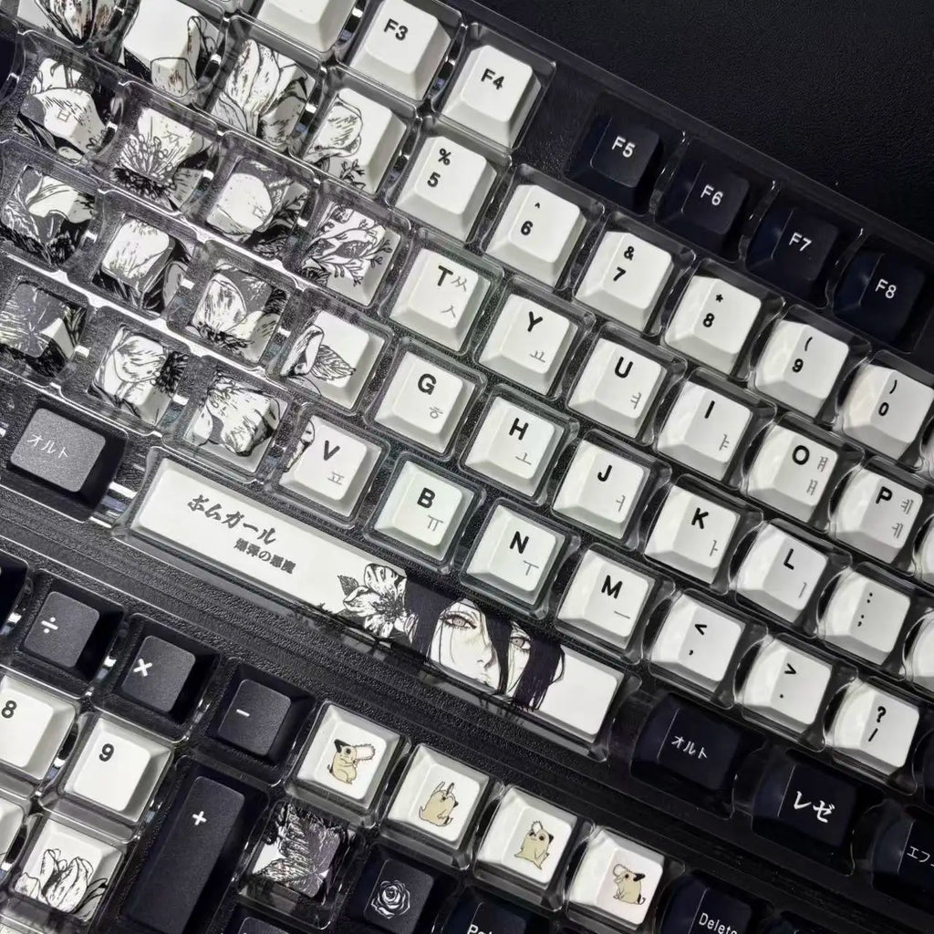 Reze Anime PBT Keycaps